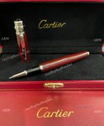 Bootleg Cartier Santos Rollerball or Ballpoint pens Red Resin